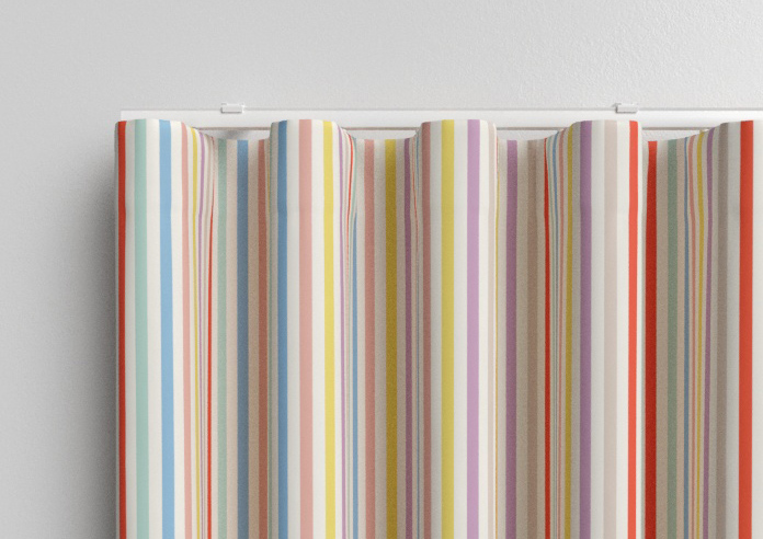 The British Stripe Co. Catherine, Brighton No.1 - Made to Measure Curtains - Image 13